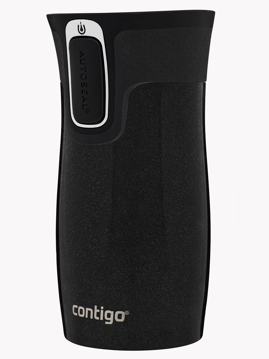 Kubek termiczny - Contigo West Loop Mini • 300ml • Dynie - Czarny Metalik