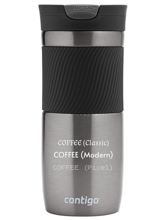 Kubek termiczny z grawerem - Contigo Byron • 470ml • Gunmetal