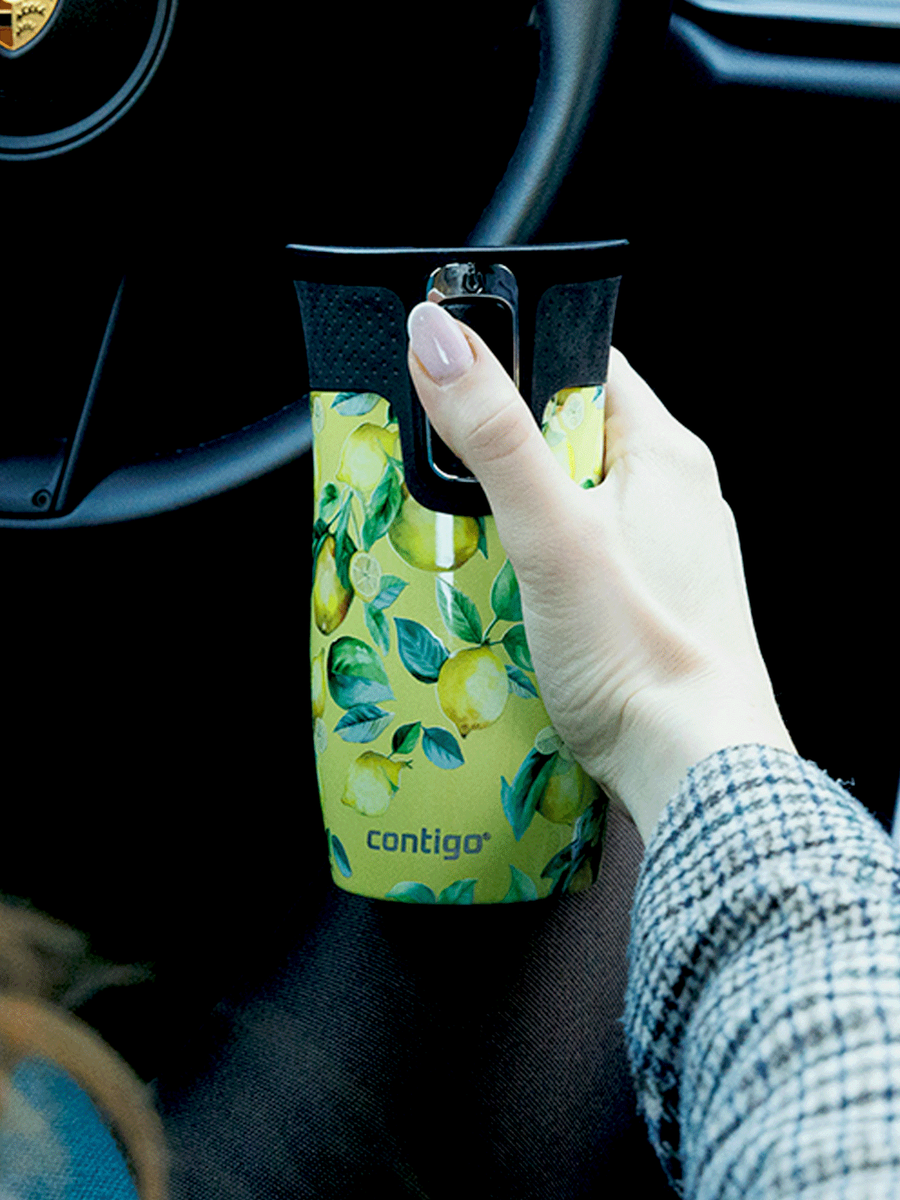 Kubek termiczny - Contigo West Loop Mini • 300ml • Lemon - Limelight