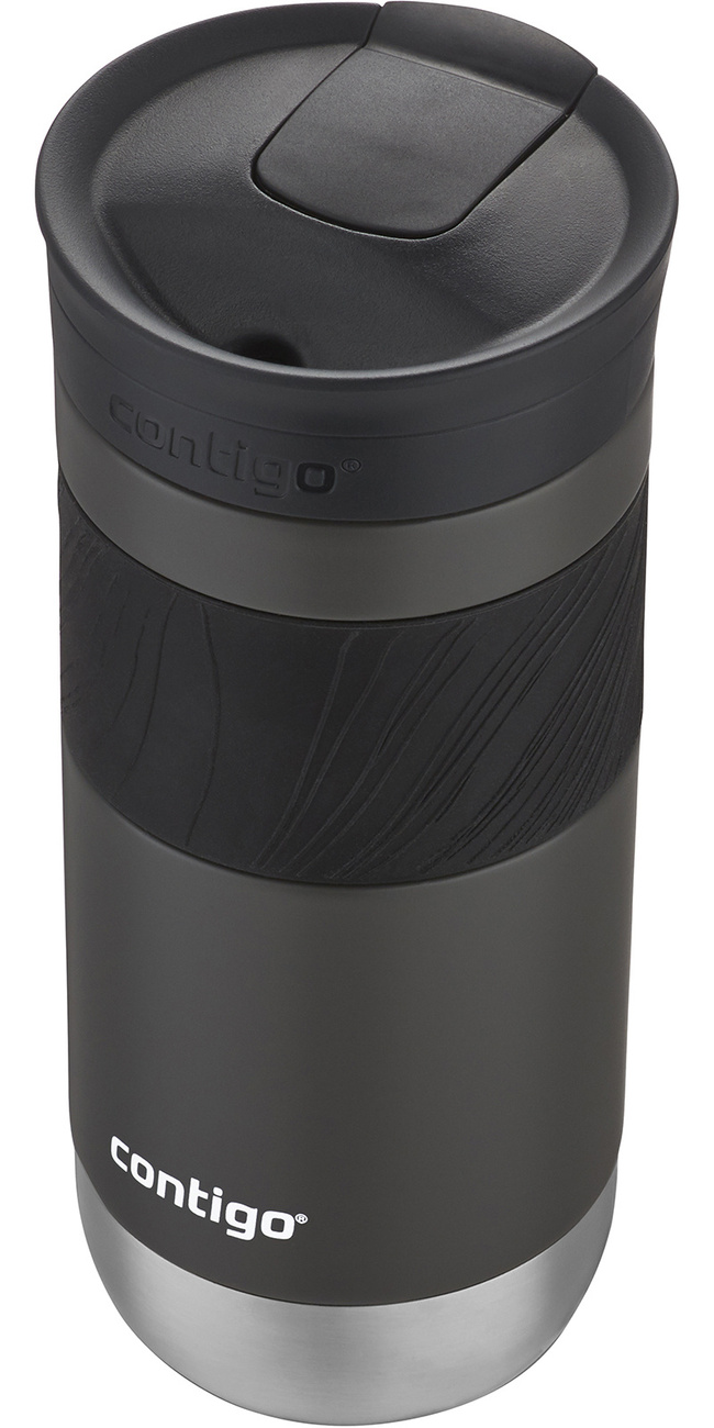 Kubek termiczny z grawerem - Contigo Byron 2.0 • 470ml • Grafitowy mat
