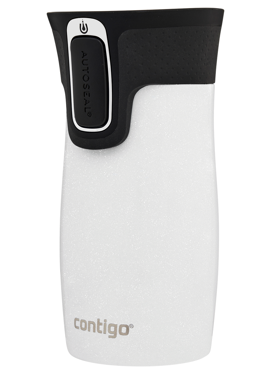 Kubek termiczny - Contigo West Loop Mini • 300ml • biały metalik - powystawowy