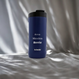 Kubek termiczny z grawerem Dr.Bacty Notus 360 ml -  granatowy