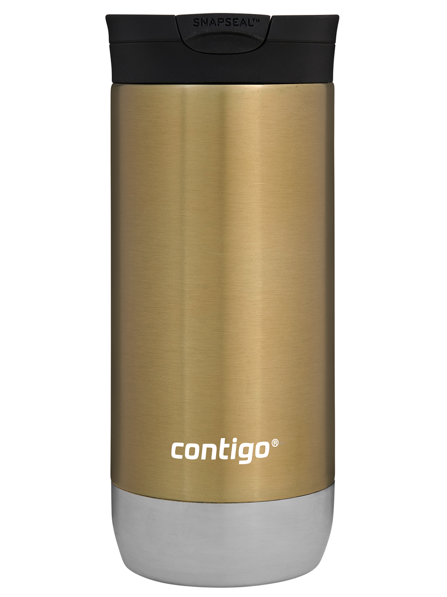 Kubek termiczny na kawę Contigo Huron 2.0 470ml - Na 50 urodziny - Złoty
