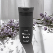 Kubek termiczny z grawerem - Contigo Byron • 470ml • Black Mat