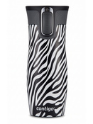Kubek termiczny - Contigo West Loop 2.0 • 470ml • Zebra