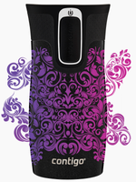 Kubek termiczny - Contigo West Loop Mini • 300ml • Glamour - Czarny Metalik