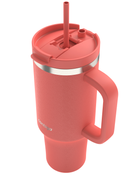 Kubek termiczny ze słomką Contigo Streeterville Tumbler 1200 ml - Coral