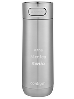 Kubek termiczny z grawerem Contigo Luxe 470 ml - Stainless Steel