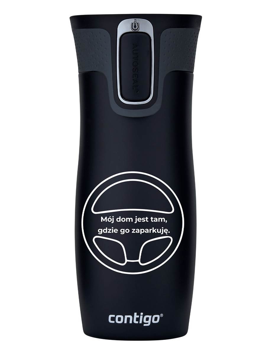 Kubek termiczny dla Kierowcy - Contigo West Loop 2.0 • 470 ml • czarny
