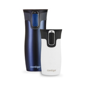 Zestaw Contigo West Loop Monaco 470 ml + West Loop Mini 300 ml – biały metalik
