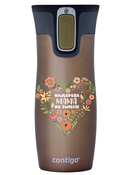 Kubek termiczny - Contigo West Loop 2.0 • 470ml • Najlepsza Mama - Latte