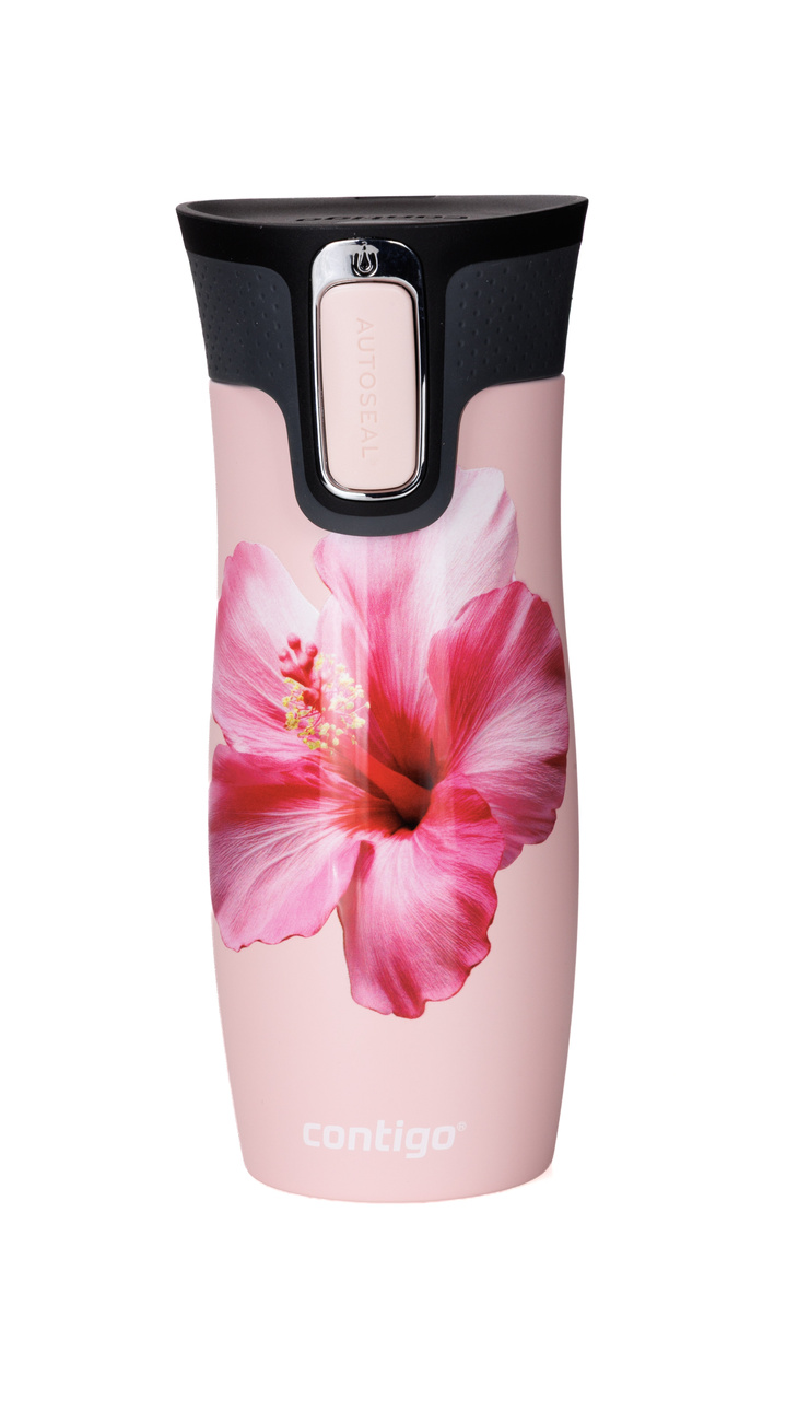 Kubek termiczny Contigo West Loop 2.0 470 ml - Hibiskus- Blush