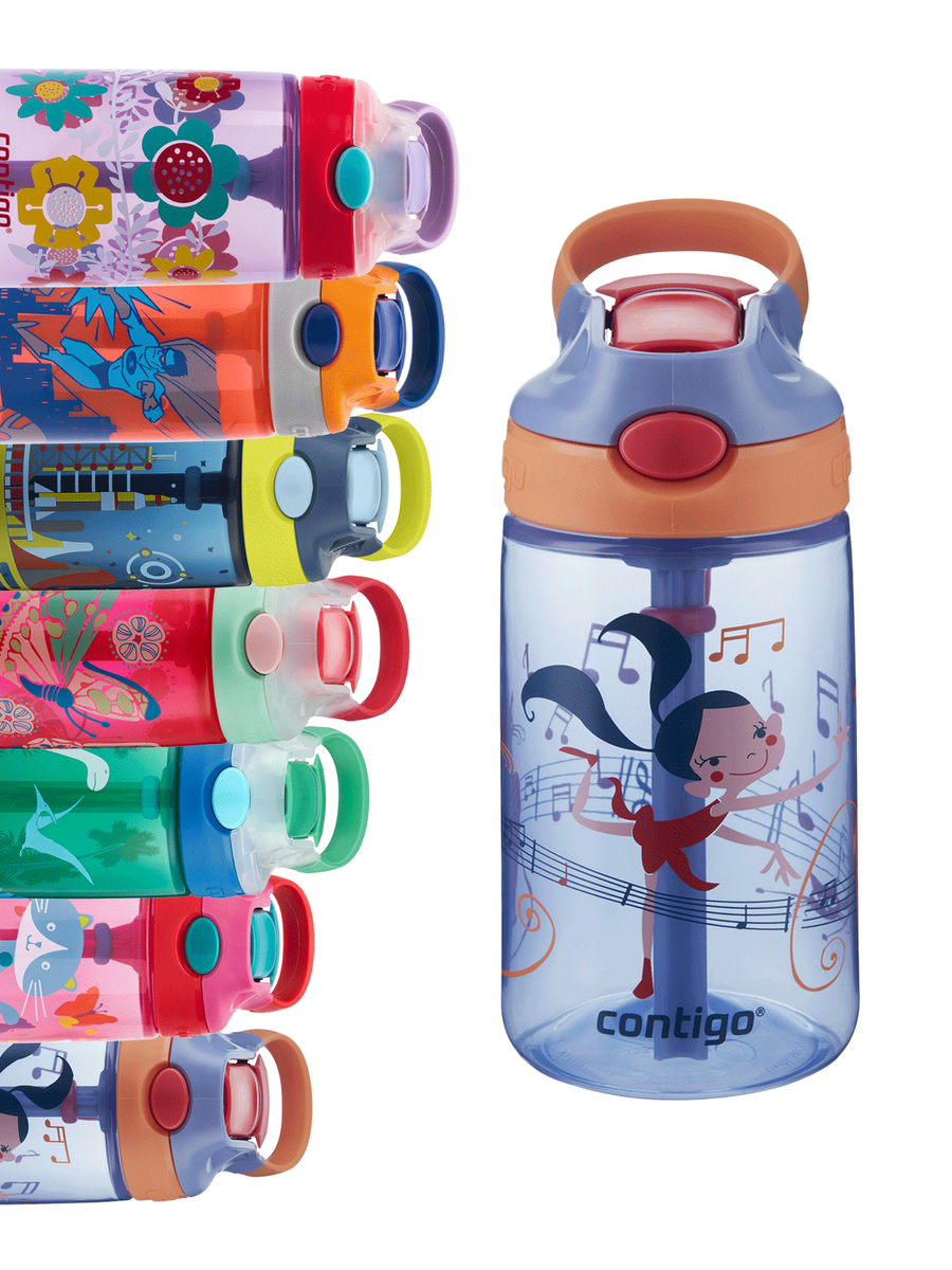 Bidon dla dzieci / Kubek dla dzieci - Contigo Gizmo Flip • 414ml • Wink Dancer