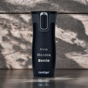 Kubek termiczny z grawerem - Contigo West Loop 2.0 • 470ml • Czarny