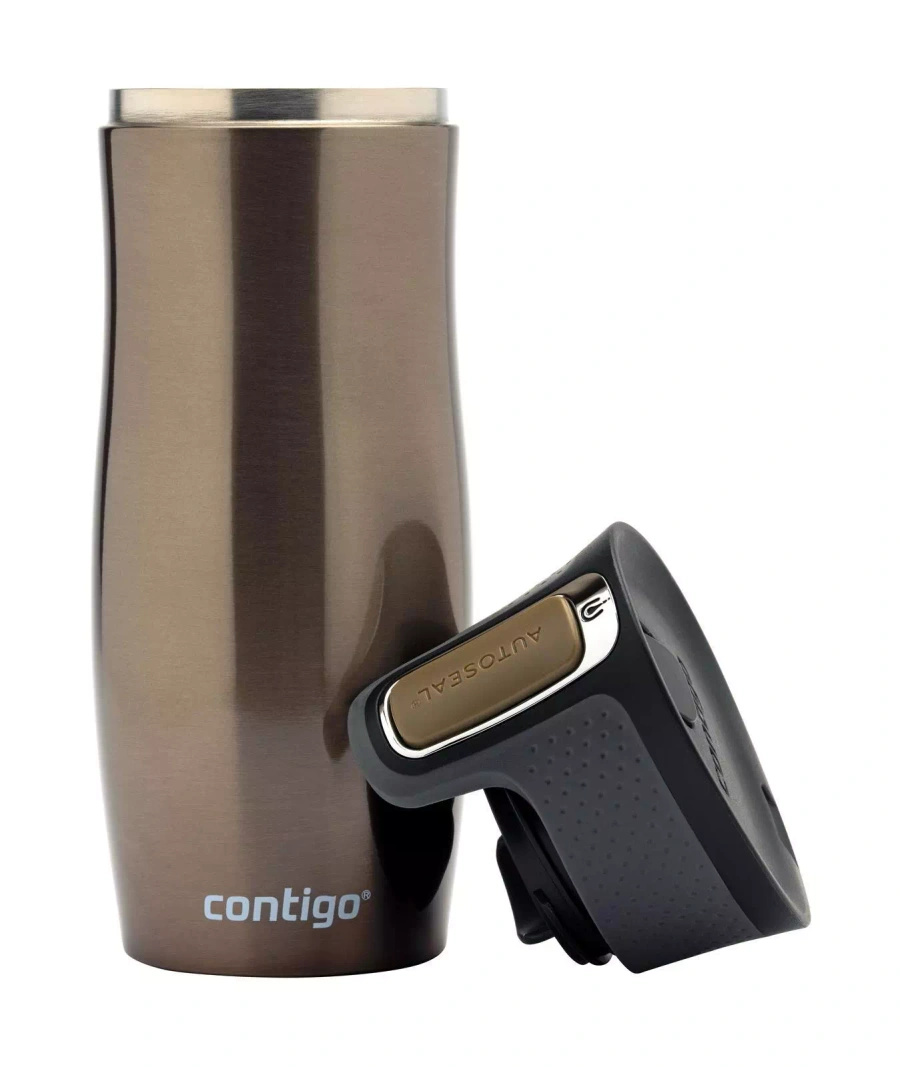Kubek termiczny - Contigo West Loop 2.0 • 470ml • Najlepsza Mama - Latte