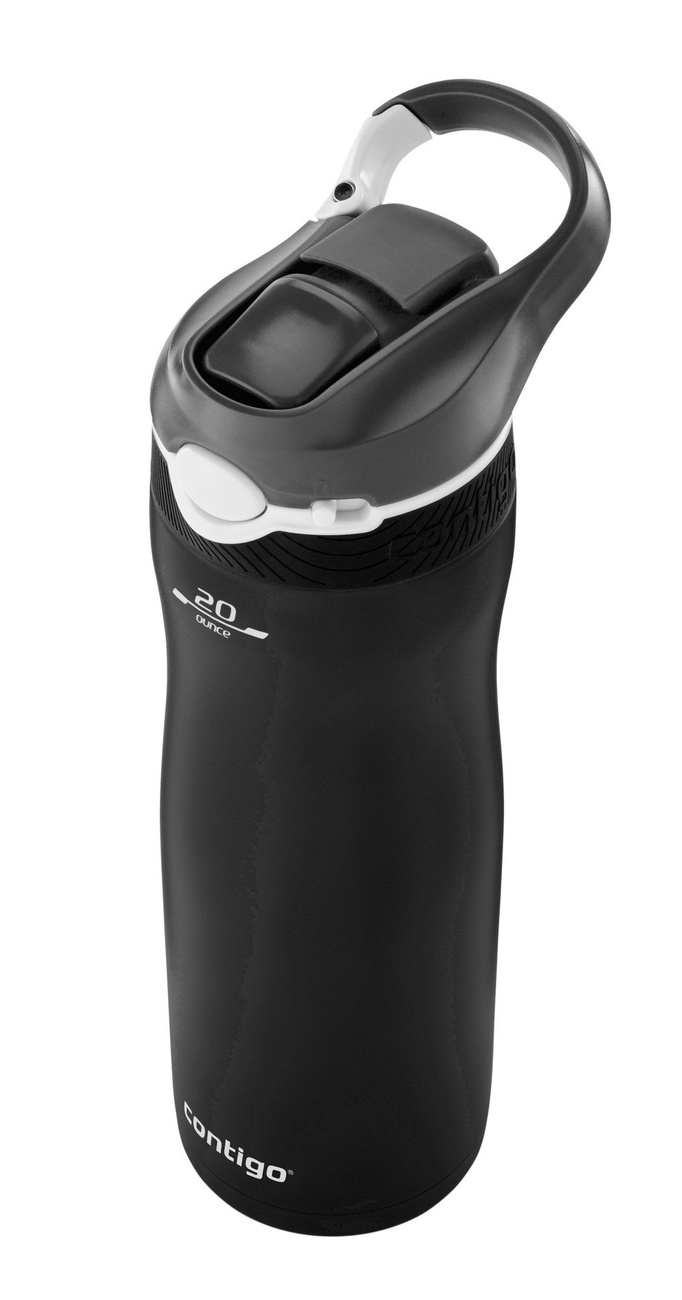 Butelka termiczna na wodę - Contigo Ashland Chill • 590ml • Matte Black