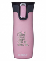 Kubek termiczny Contigo West Loop 2.0 470ml - Mother - Różowy Mat