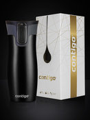 Kubek termiczny - Contigo West Loop 2.0 • 470ml • Czarny Mat + Pudełko