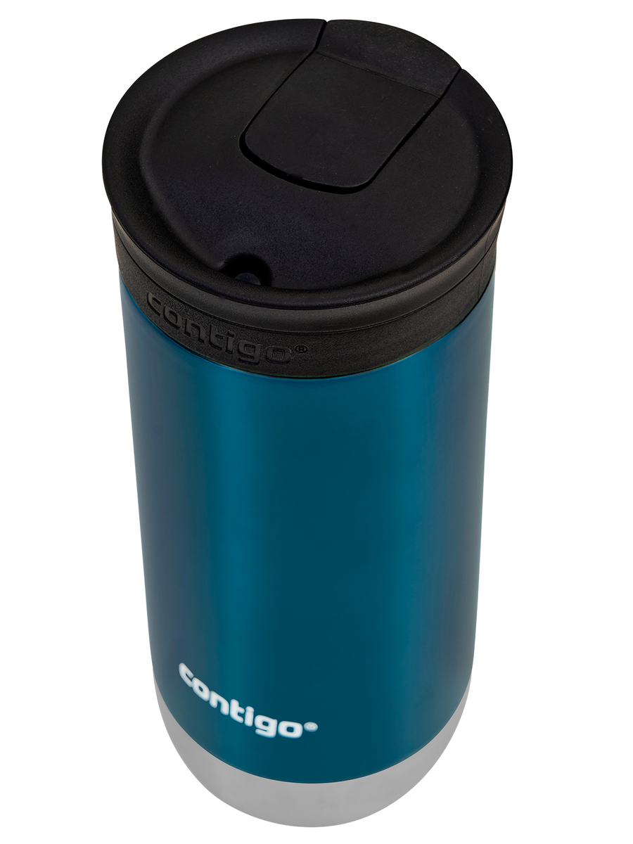 Kubek termiczny z grawerem - Contigo Huron 2.0 • 470ml • Niebieski