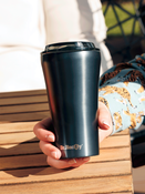 Kubek termiczny na kawę Dr.Bacty Apollo 2.0 - 360 ml - Gunmetal