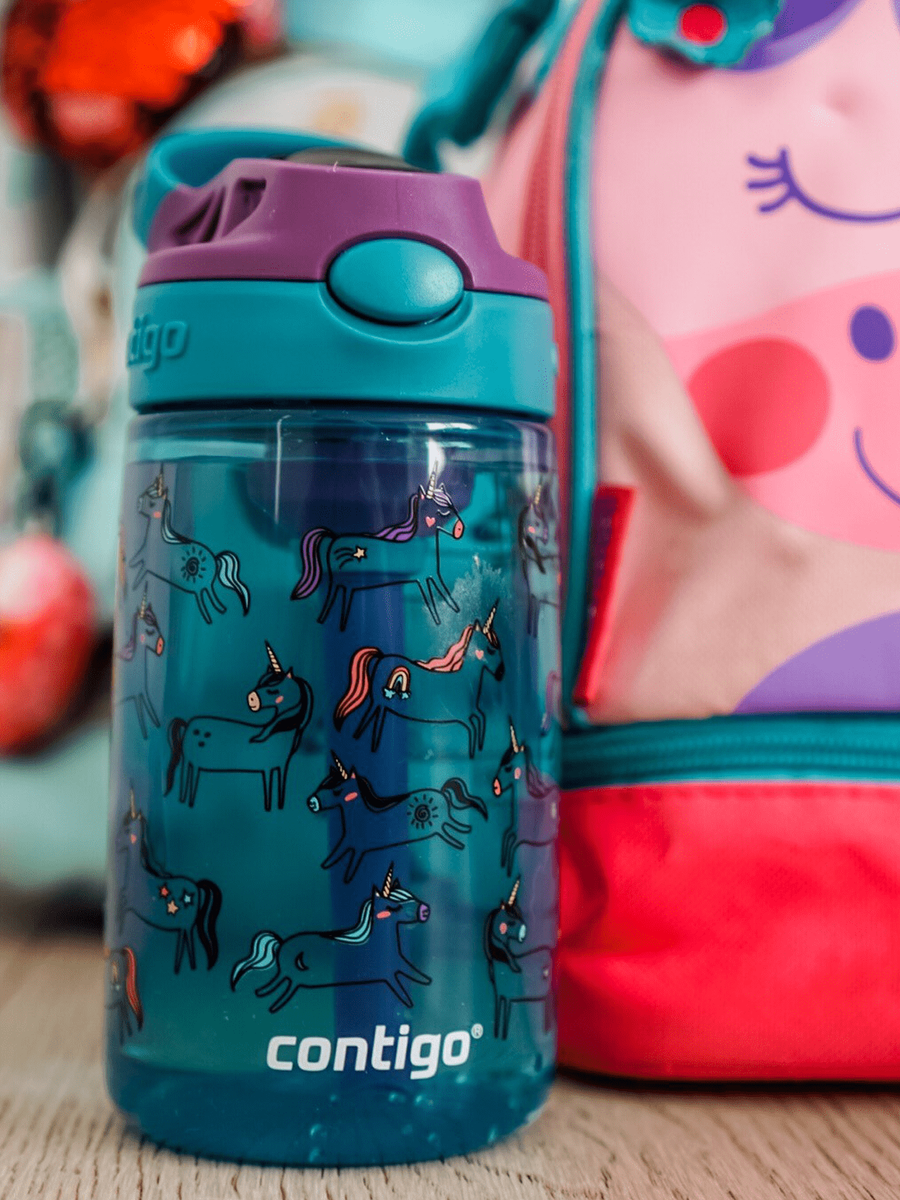 Bidon / butelka dla dzieci - Contigo Easy Clean • 420ml • Unicorn