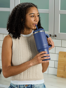 Kubek termiczny ze słomką - Contigo Streeterville Tumbler • 1200ml • Indigo
