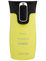 Kubek termiczny z grawerem - Contigo West Loop Mini • 300ml • Limelight