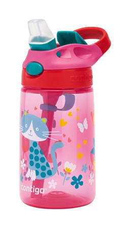 Bidon dla dzieci / Kubek dla dzieci - Contigo Gizmo Flip • 414ml • Cherry Cat