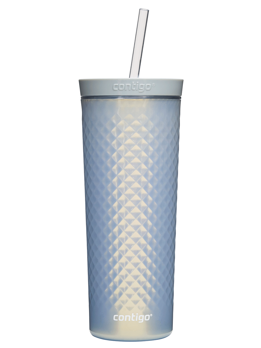 Kubek na wodę ze słomką - Contigo AutoClose Tumbler • 590ml • Macaroon