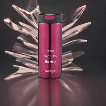 Kubek termiczny z grawerem - Contigo Huron • 470ml • Vivacious