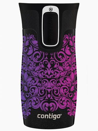 Kubek termiczny - Contigo West Loop Mini • 300ml • Glamour - Czarny Metalik