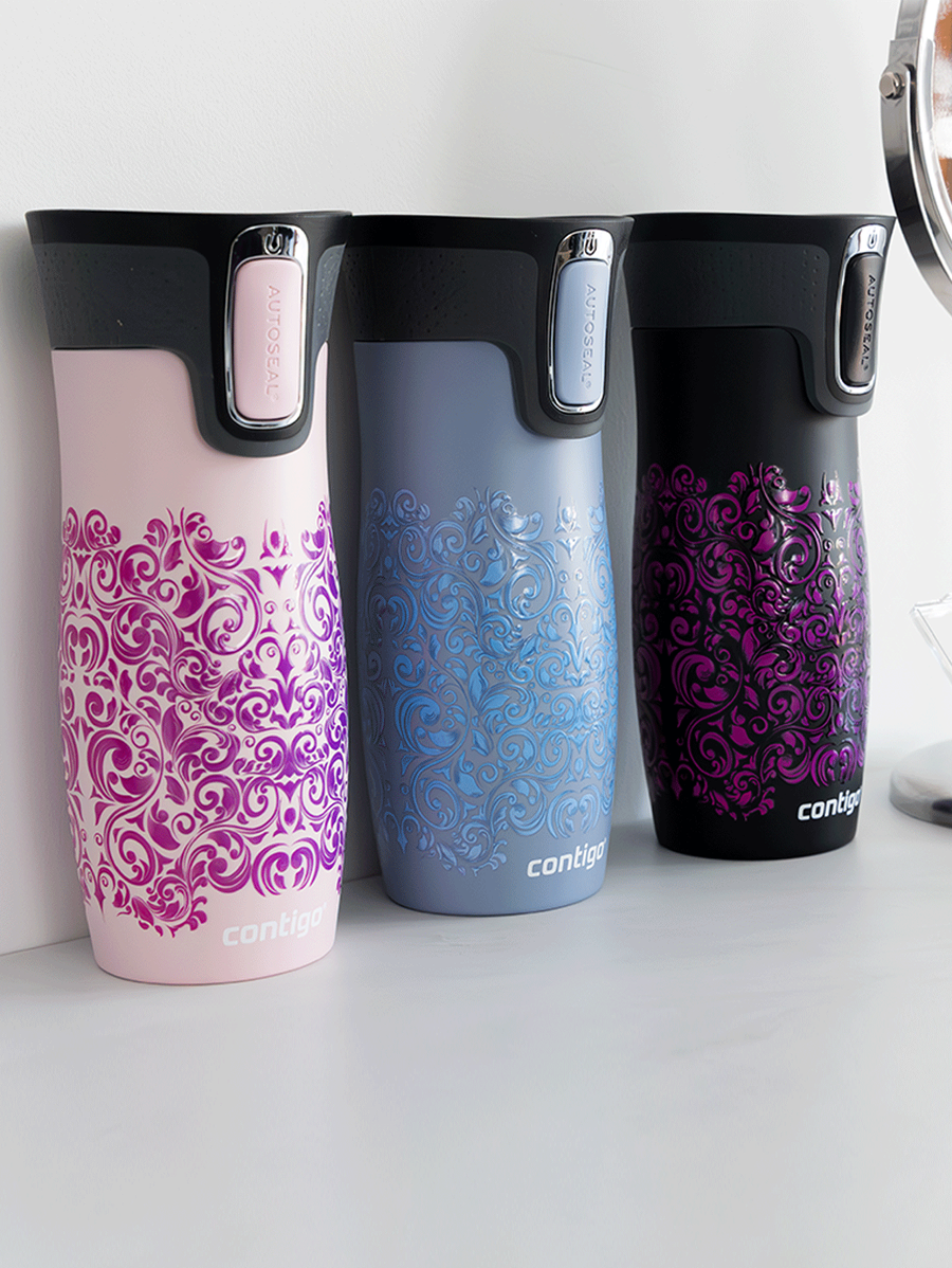 Kubek termiczny - Contigo West Loop 2.0 • 470ml • Glamour Pink