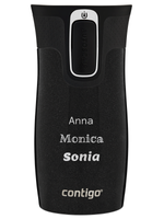 Kubek termiczny z grawerem - Contigo West Loop Mini • 300ml • Licorice