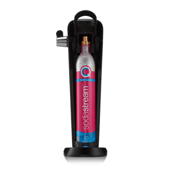 Saturator do wody gazowanej SodaStream ART + 1 butelka + nabój CO2- Czarny