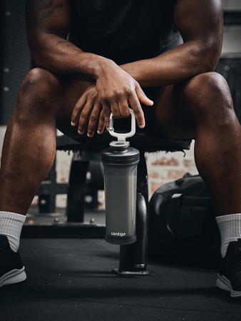 Shaker do odżywek - Contigo Shake&Go 2.0 • 820ml • czarny