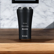 Kubek termiczny na kawę Dr.Bacty Apollo 2.0 - 360 ml - Black Matt - Z twoim grawerem