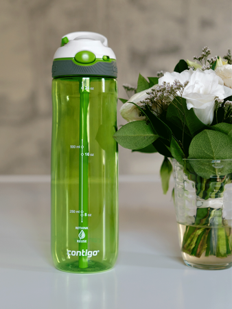 Butelka tritanowa na wodę - Contigo Ashland • 720ml • Citron/White