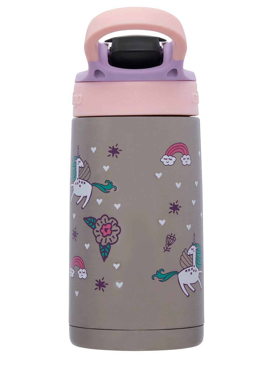 Bidon termiczny dla dziecka - Contigo Easy Clean • 380ml • Różowy Jednorożec
