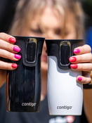 Kubek termiczny - Contigo West Loop Mini • 300ml • biały metalik