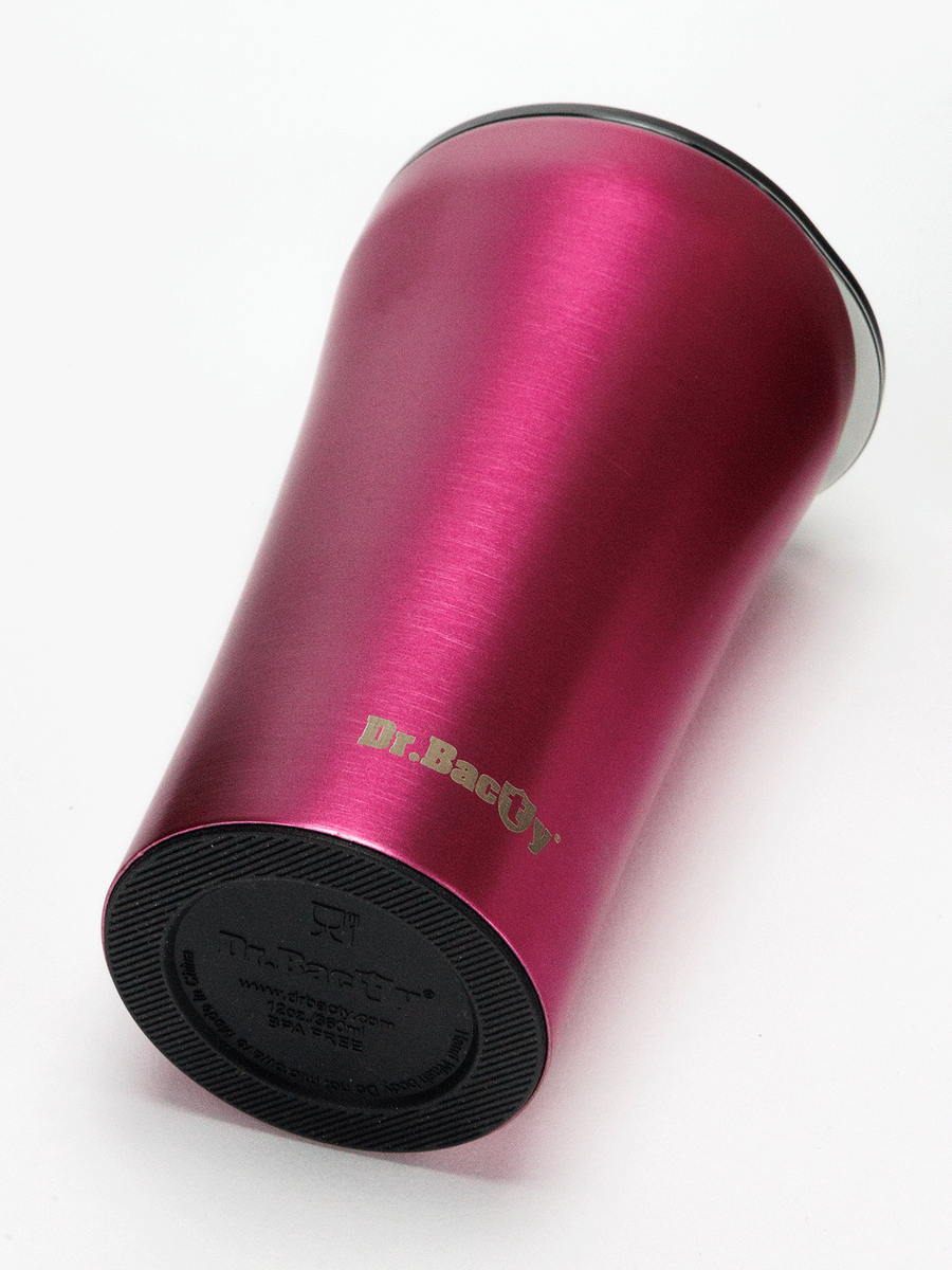 Kubek termiczny na kawę Dr.Bacty Apollo 2.0 - 360 ml - Pink - powystawowy