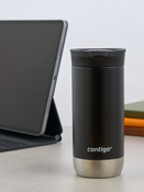 Kubek termiczny z grawerem - Contigo Huron 2.0 • 470ml • Czarny