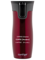 Kubek termiczny z grawerem - Contigo West Loop 2.0 • 470ml • Czerwony