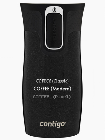 Kubek termiczny z grawerem - Contigo West Loop Mini • 300ml • Licorice