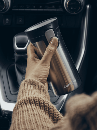 Kubek termiczny - Contigo Pinnacle • 300ml • Stainless Steel - powystawowy