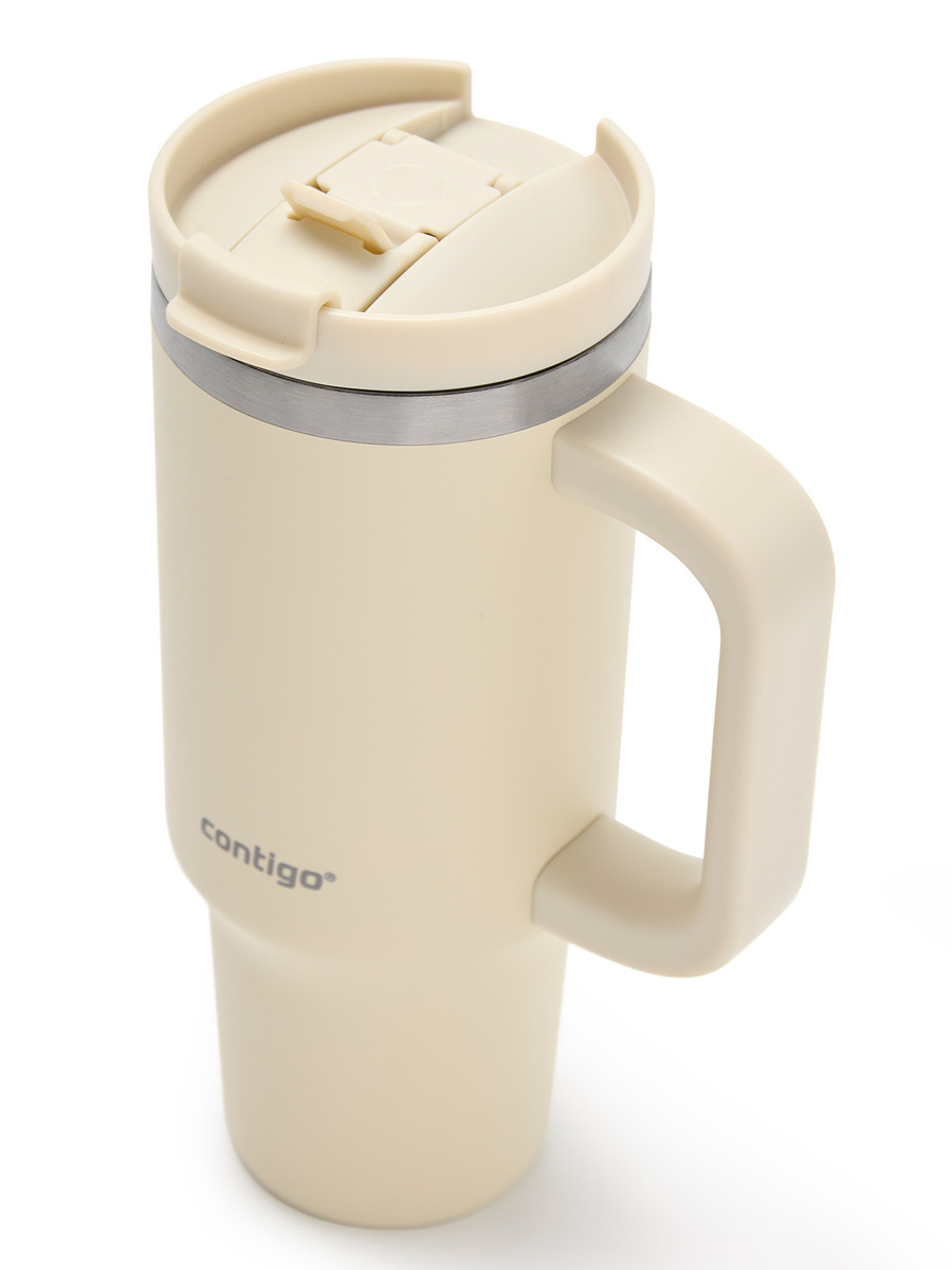 Kubek termiczny ze słomką Contigo Streeterville Tumbler Mini 880 ml - Oatmilk
