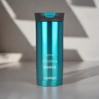 Kubek termiczny z grawerem - Contigo Huron • 470ml • Biscay Bay