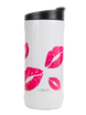 Kubek termiczny 2w1 Dr.Bacty Notus 360 ml -  Usta - biały