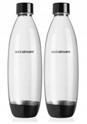 Zestaw butelek SodaStream Fuse czarnych, 2x1L