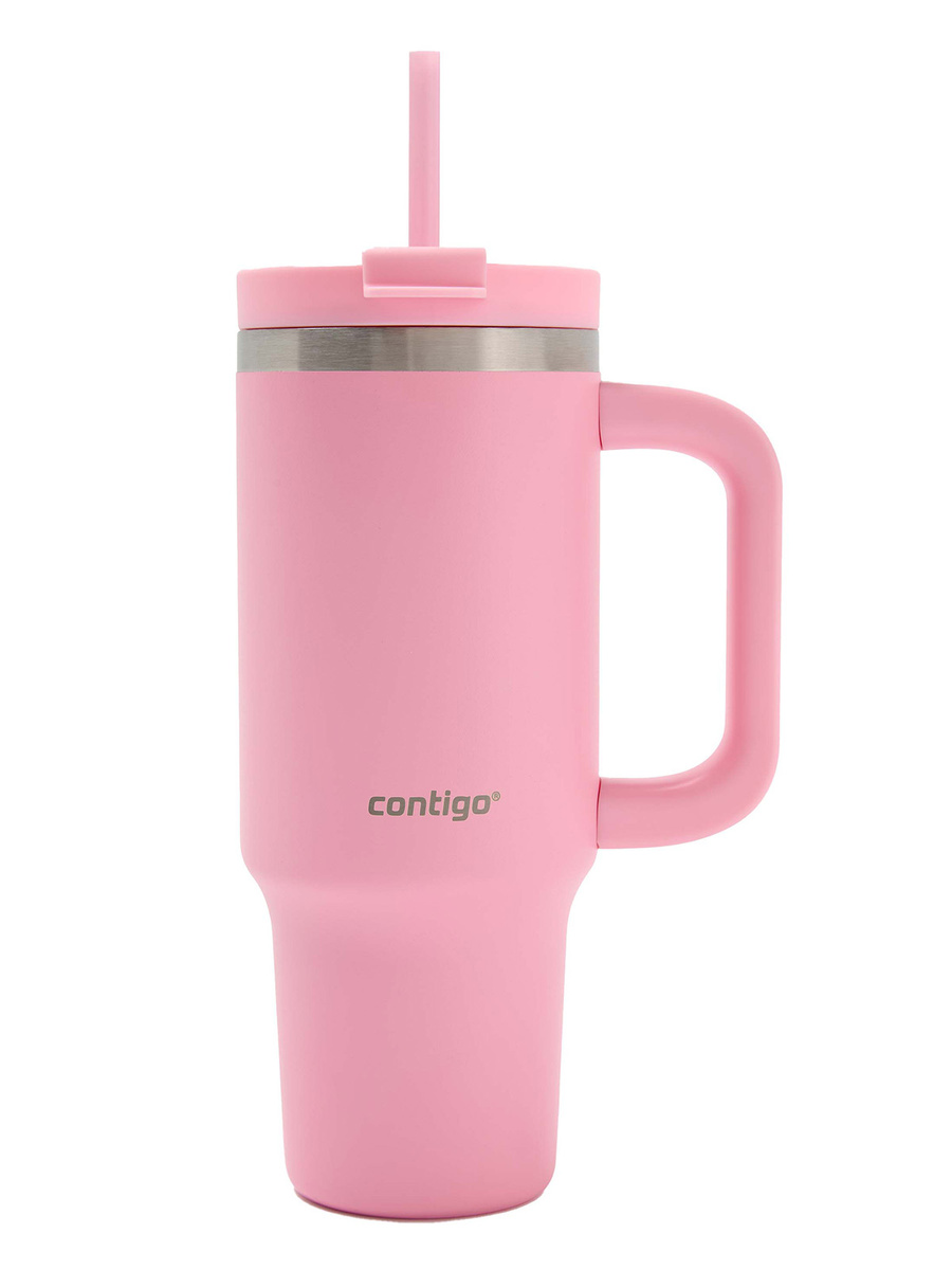 Kubek termiczny ze słomką Contigo Streeterville Tumbler 880 ml - Strawberry Cream