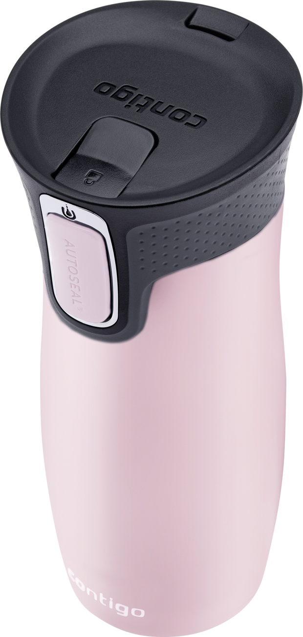 Kubek termiczny Contigo West Loop 2.0 470ml - Różowy Mat + Pudełko